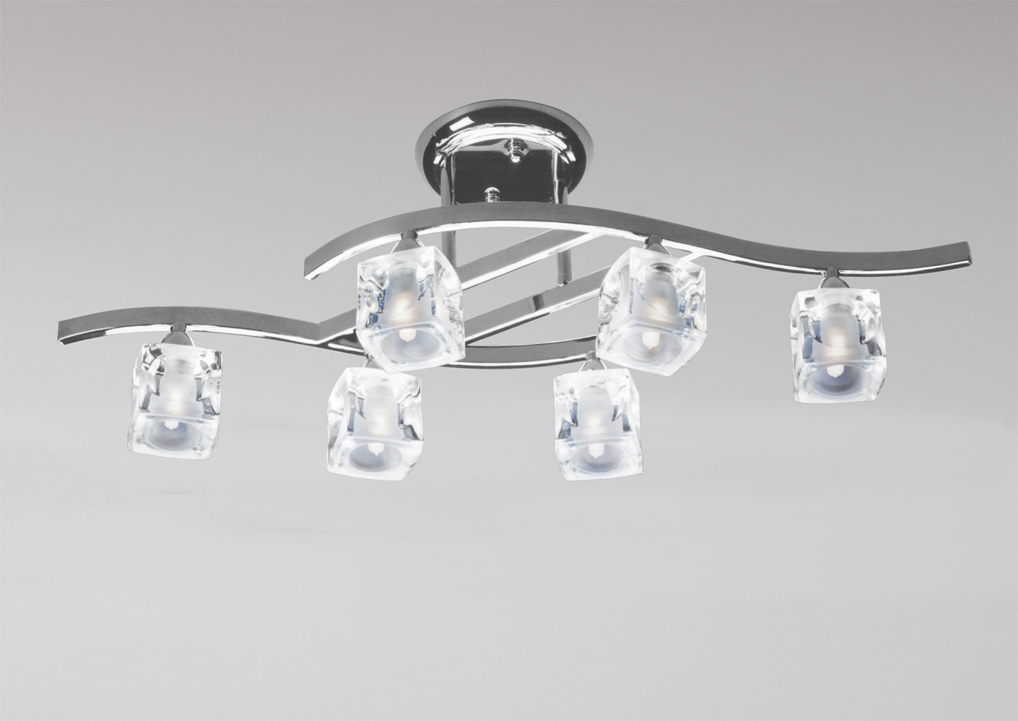 Cuadrax SN Ceiling Lights Mantra Semi Flush Fittings